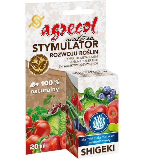 AGRECOL Shigeki stymulator roślin z alg 20ml /10/