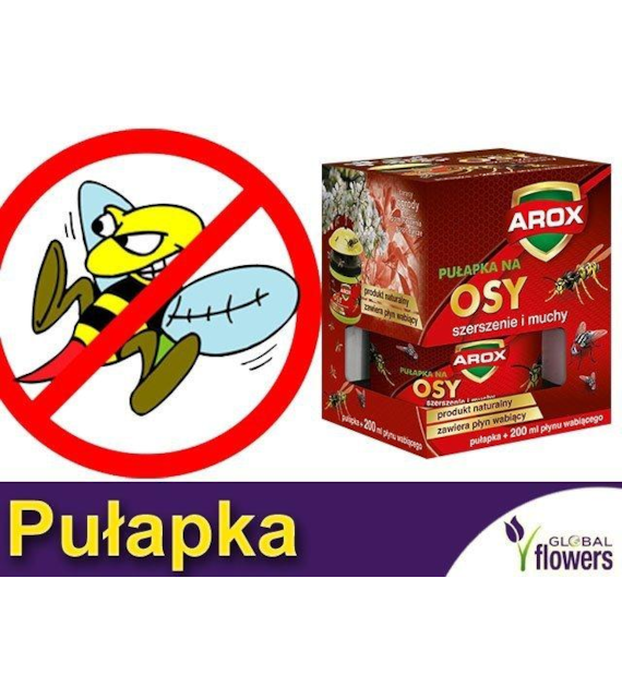 AROX Muchomor gaśnica na osy i szerszenie 400ml