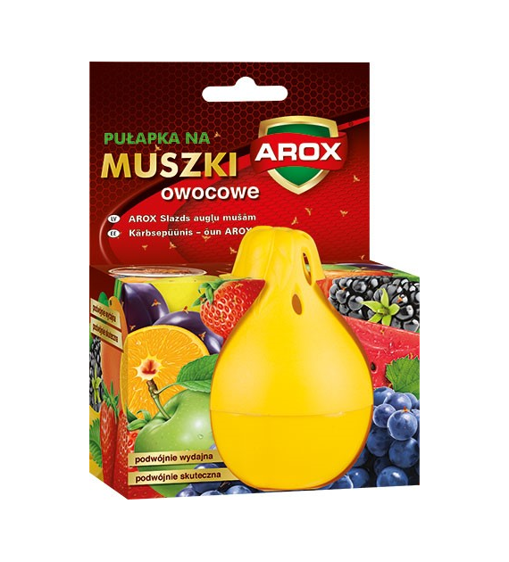 AROX Pułapka na muszkę owocówkę - gruszka /12/
