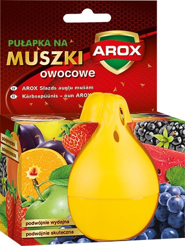 AROX Pułapka na muszkę owocówkę - gruszka /12/