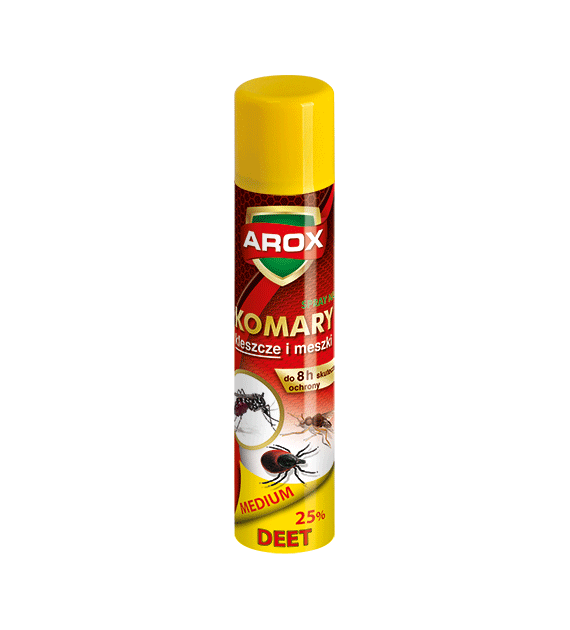 AROX Spray na komary, meszki DEET MEDIUM 90ml