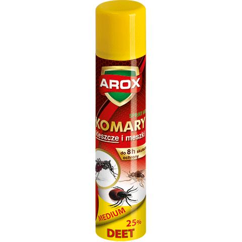 AROX Spray na komary, meszki DEET MEDIUM 90ml