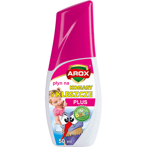 AROX Komary i Kleszcze płyn odstr.dla dzieci 50ML