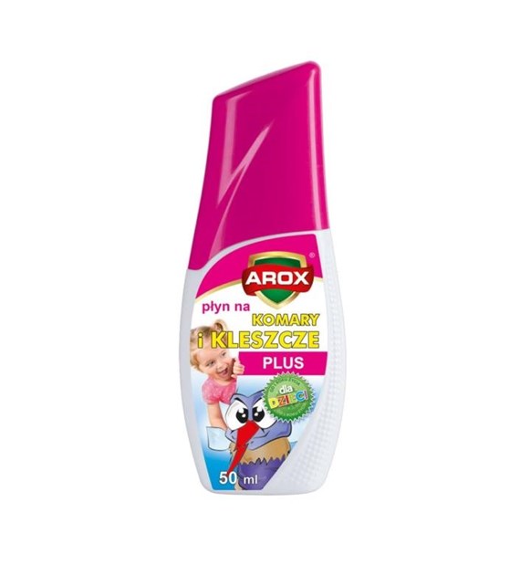 AROX Komary i Kleszcze płyn odstr.dla dzieci 100ml