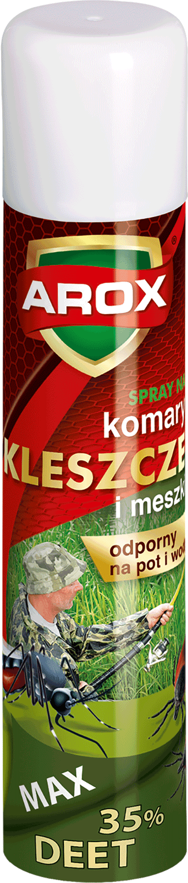 AROX Spray na komary kleszcze i mesz 250ml DEETMAX