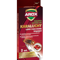 AROX Pułapka lepowa na karaluchy rybiki 2szt. /10/