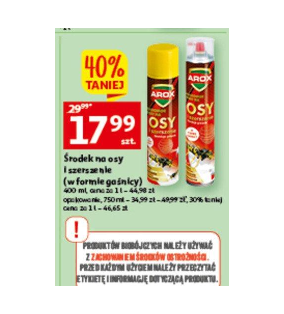 AROX Muchomor Muchozol na muchy osy komary 750ml