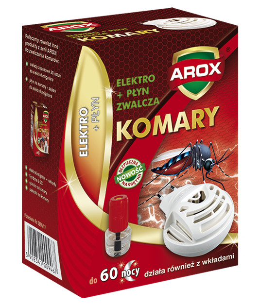 AROX Elektrofumigator + płyn 45ml /12/