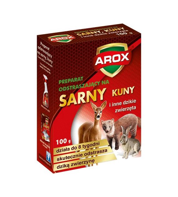 AROX Granulat odstrasz. dzikie zwierzeta 100g /12/