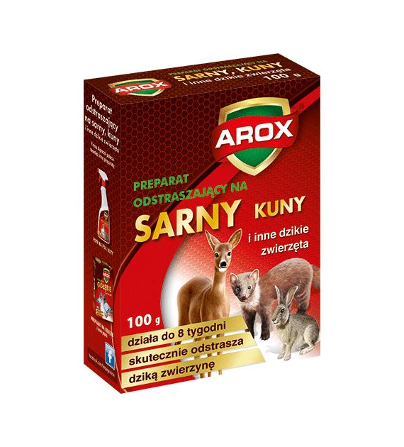 AROX Granulat odstrasz. dzikie zwierzeta 100g /12/