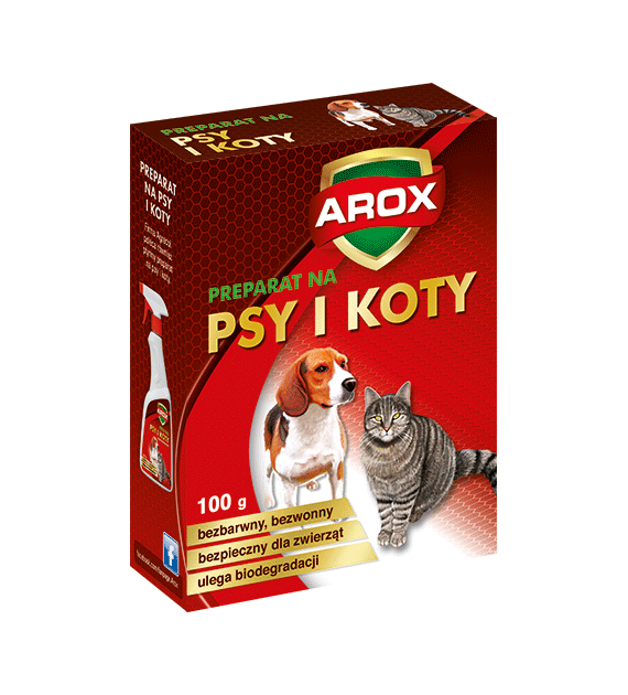 AROX Preparat odstraszający psy i koty 100g