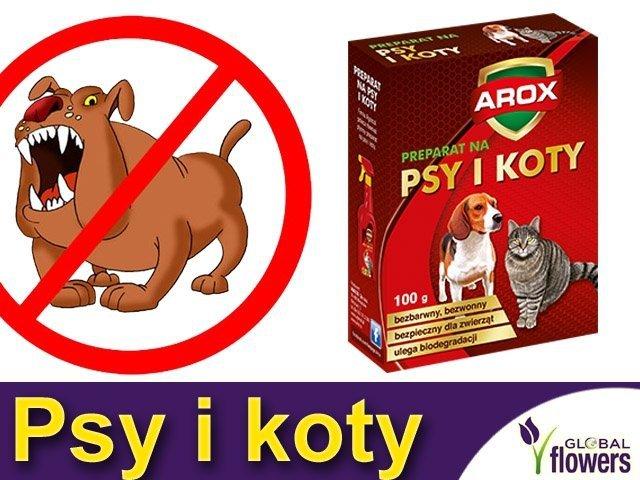 AROX Preparat odstraszający psy i koty 100g