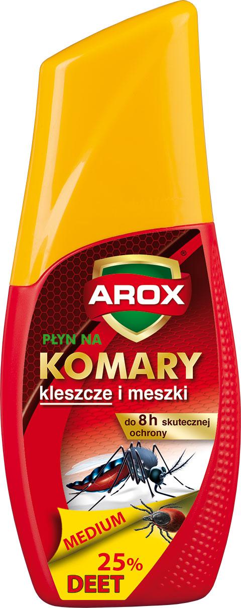AROX Płyn odstrasz. komar i kleszcze 100m DEET