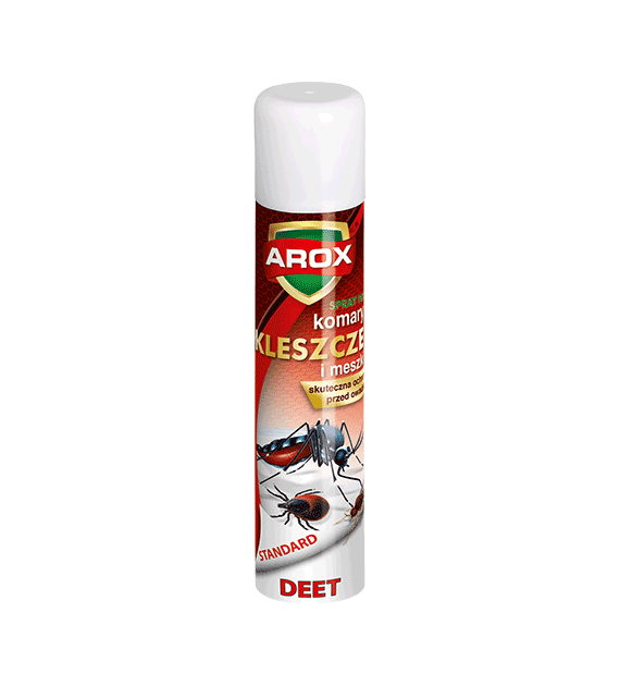 AROX Spray na komary kleszcze i mesz 90m DEET /24/