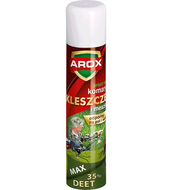 AROX Spray na komary kleszcze  90m DEET 35% MAX