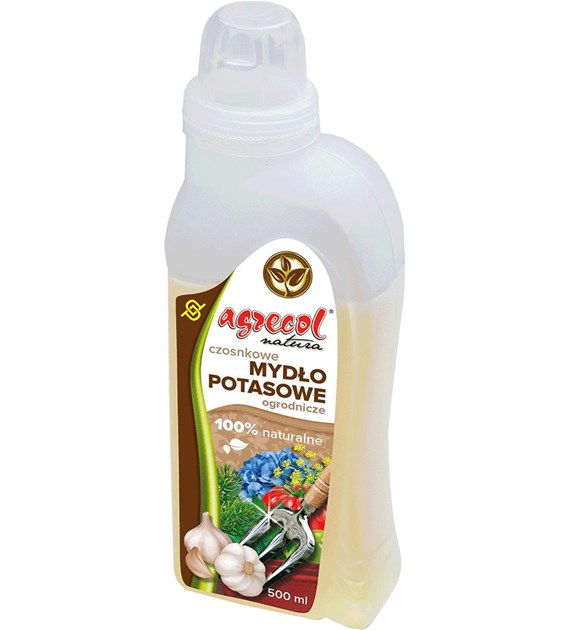 AGR Mydło Potasowe Czosnkowe 500ml