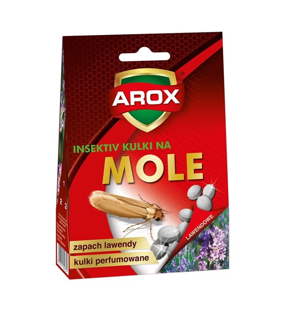 AROX Kulki na Mole lawendowe 100g /6/