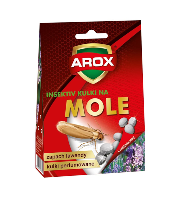 AROX Kulki na Mole lawendowe 100g /6/
