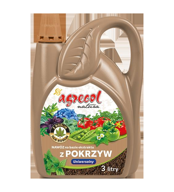 AGR Nawóz z pokrzyw do roślin dom. 1l