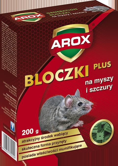 AROX Kostka na myszy i szczury 200g /10/