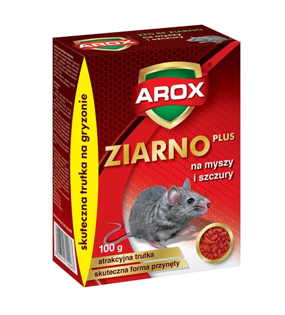 AROX ziarno granulat na myszy 100 g /10/