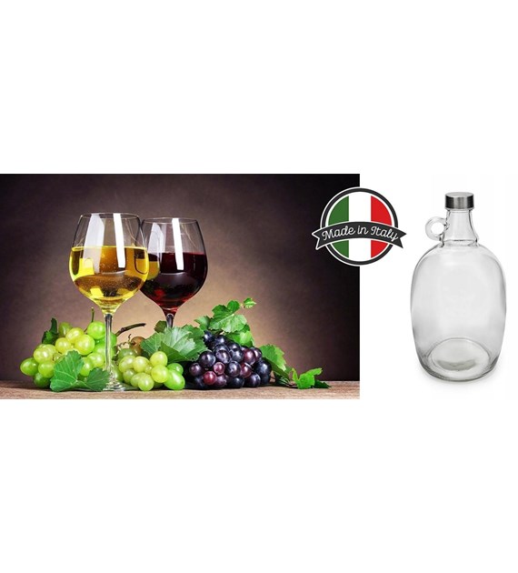 Galon na wino 0,5L z zakrętką 30374