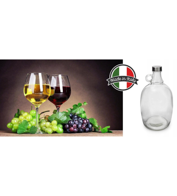 Galon na wino 0,5L z zakrętką 30374