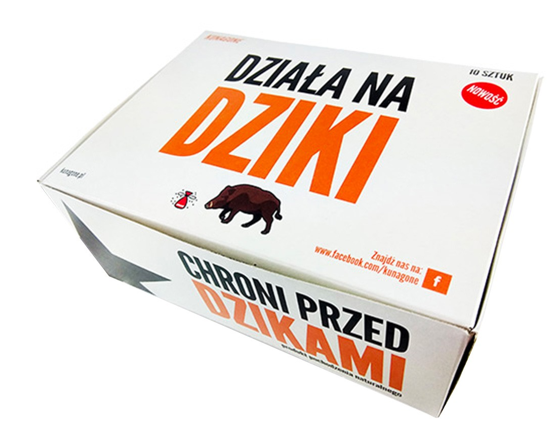 KUNAGONE Naturalny odstraszacz na dziki 10-pak