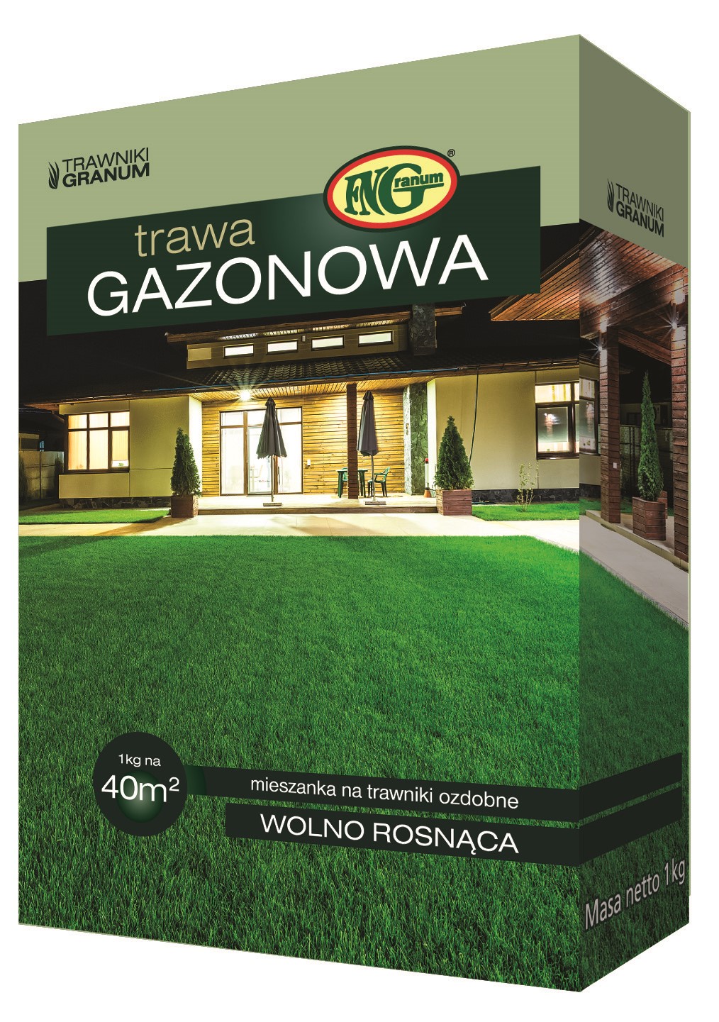 GRANUM Mieszanka Traw Gazonowa 1kg
