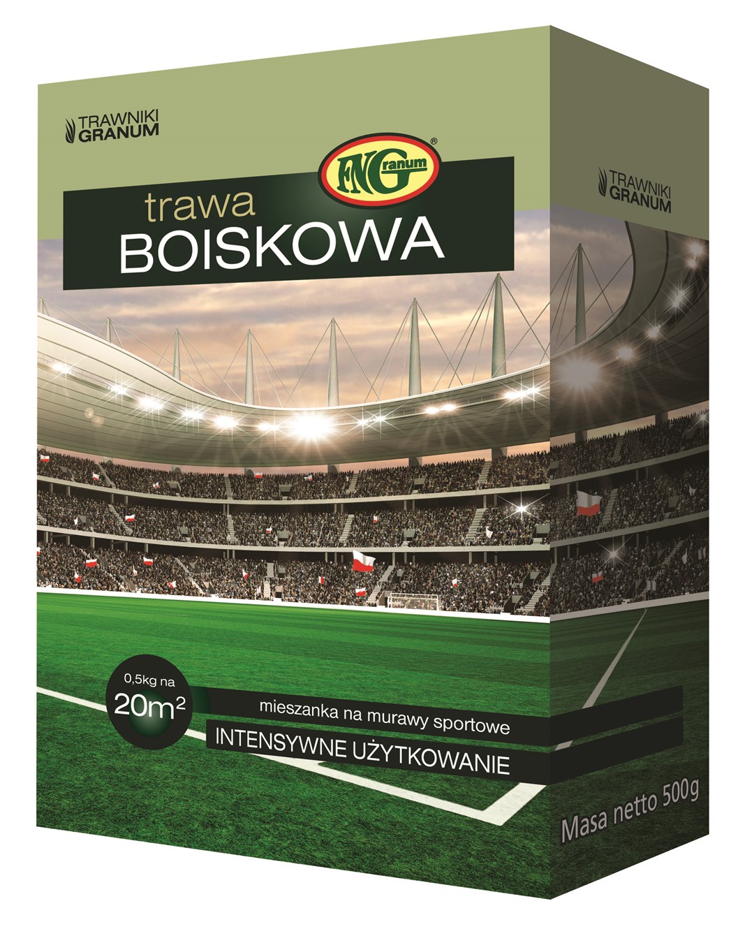 GRANUM Mieszanka Traw Boiskowa BIS 0,5kg