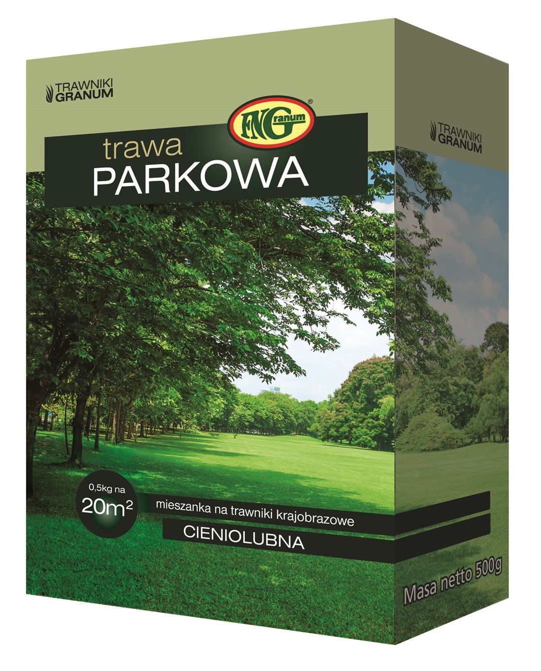 GRANUM Mieszanka Traw Kwalifikowana Parkowa 0,5kg