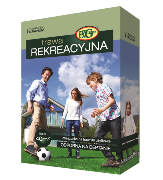 GRANUM Mieszanka Traw REKREACYJNA 1kg