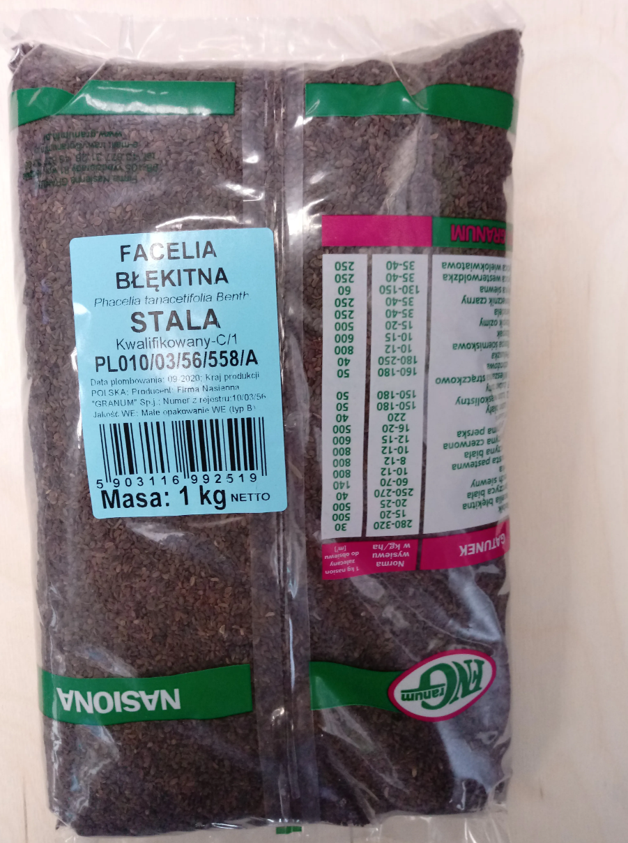 FACELIA BŁĘKITNA STALA C1 0,5 kg