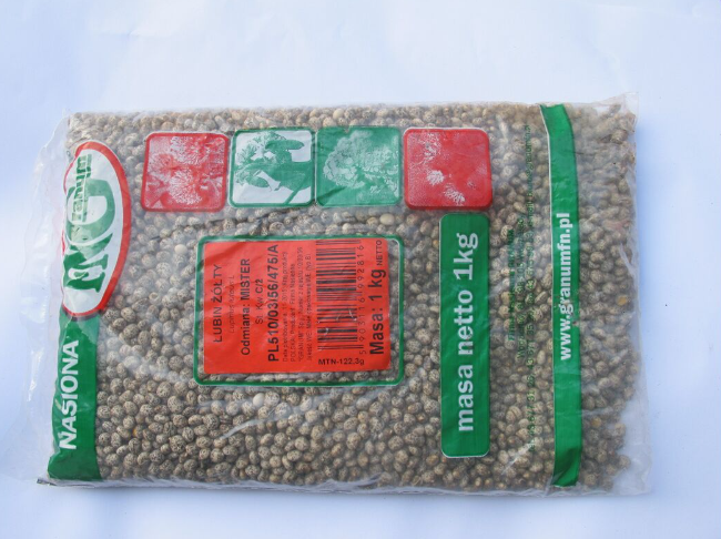 Łubin ŻÓŁTY BARYT C/1 1KG