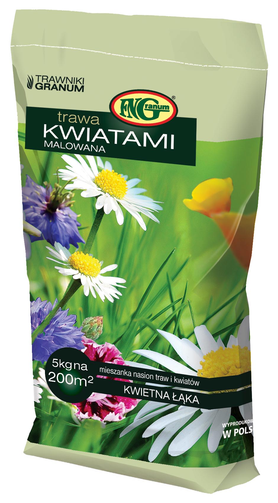 GRANUM Mieszanka traw Kwiatami Malowana 5kg