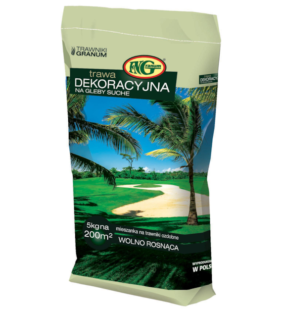 GRANUM Mieszanka Traw dekor. na gleby suche 5kg