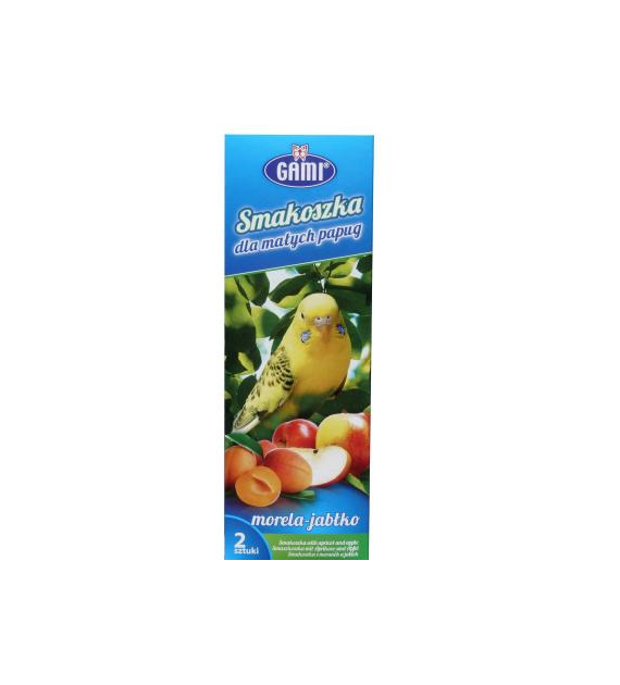 Kolba smakowa papuga falista jabłko - morela 110g