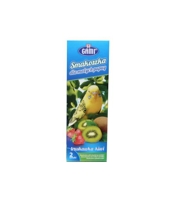 Kolba smakowa papuga falista kiwi - truskawka 110g