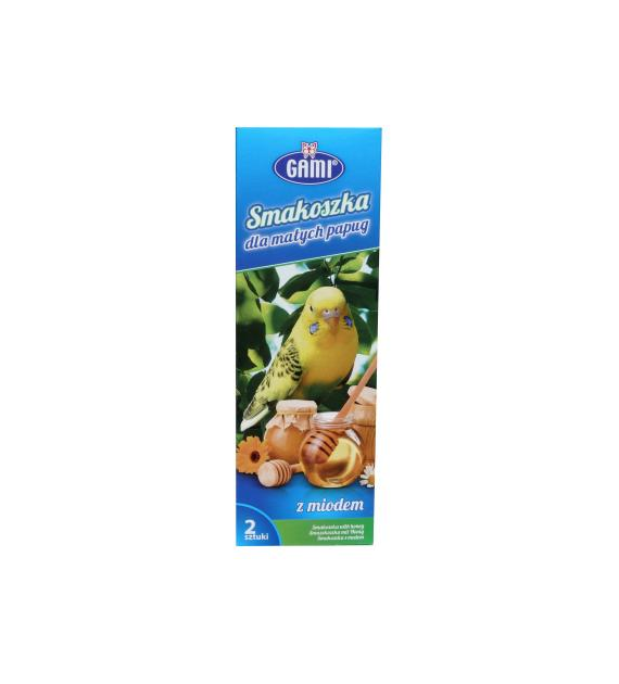 Kolba smakowa papuga falista miodowa 110g