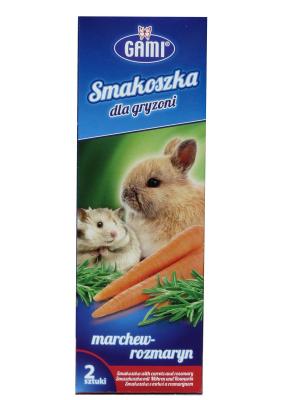 Kolba smakowa gryzoń marchew rozmaryn 110g /10/