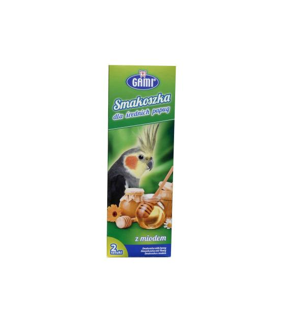Kolba smakowa papuga śred. miodowa 110g