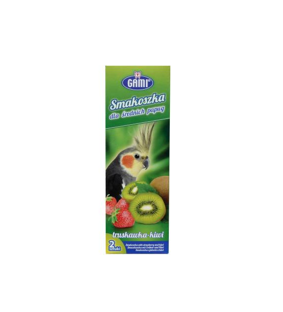 Kolba smakowa papuga śred. kiwi truskawka 110g /10