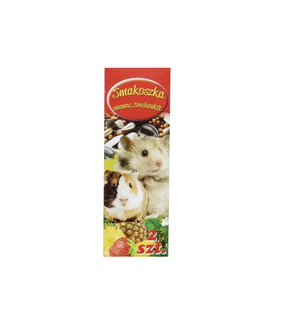 Kolba smakowa gryzoń ananas truskawka 110g /6/