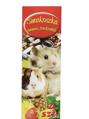 Kolba smakowa gryzoń ananas truskawka 110g /6/