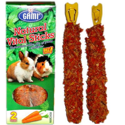 Natural Sticks dla gryzoni marchew 110g 2szt /10/