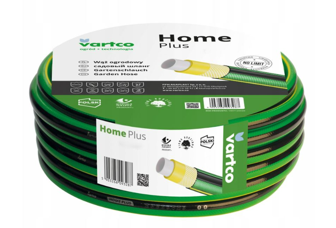 AGAPLAST Wąż ogrodowy 1/2  30MB HOME PLUS