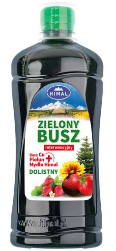 HIMAL Zielony Busz 500ml Z MIEDZIĄ, MYDŁEM I PIOŁU