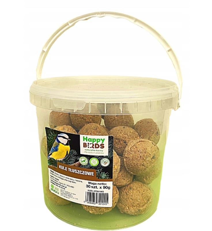 Wiaderko kula dla ptaków 90g 30szt. SB13