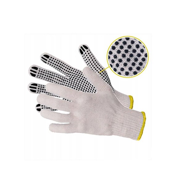 Rękawice robocze art. 4720G 8 R4720G8 ZIELONE