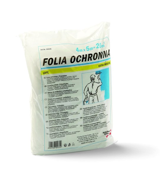 FOLIA MALARSKA 4X5m POPULAR 0,09kg